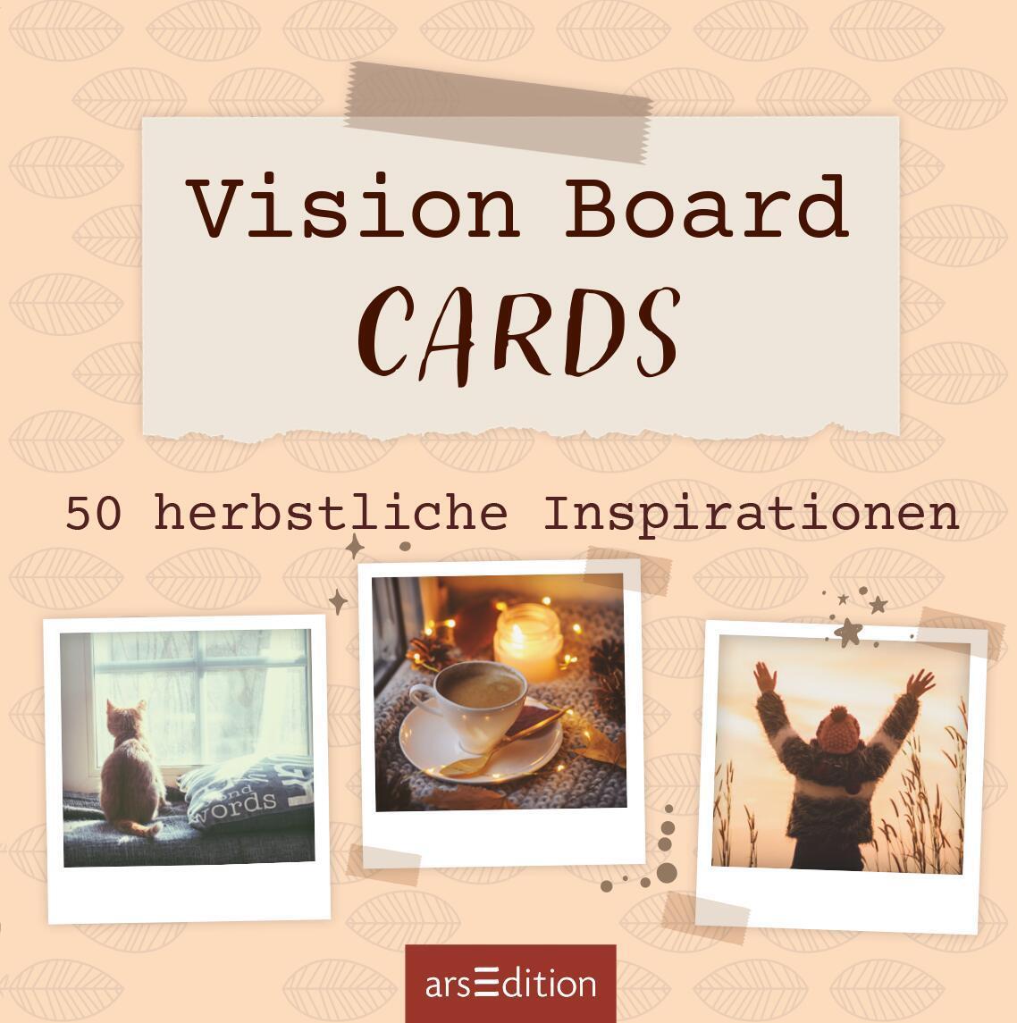 Bild: 4014489126461 | Vision Board Cards | 50 herbstliche Inspirationen | Box | 51 S. | 2023