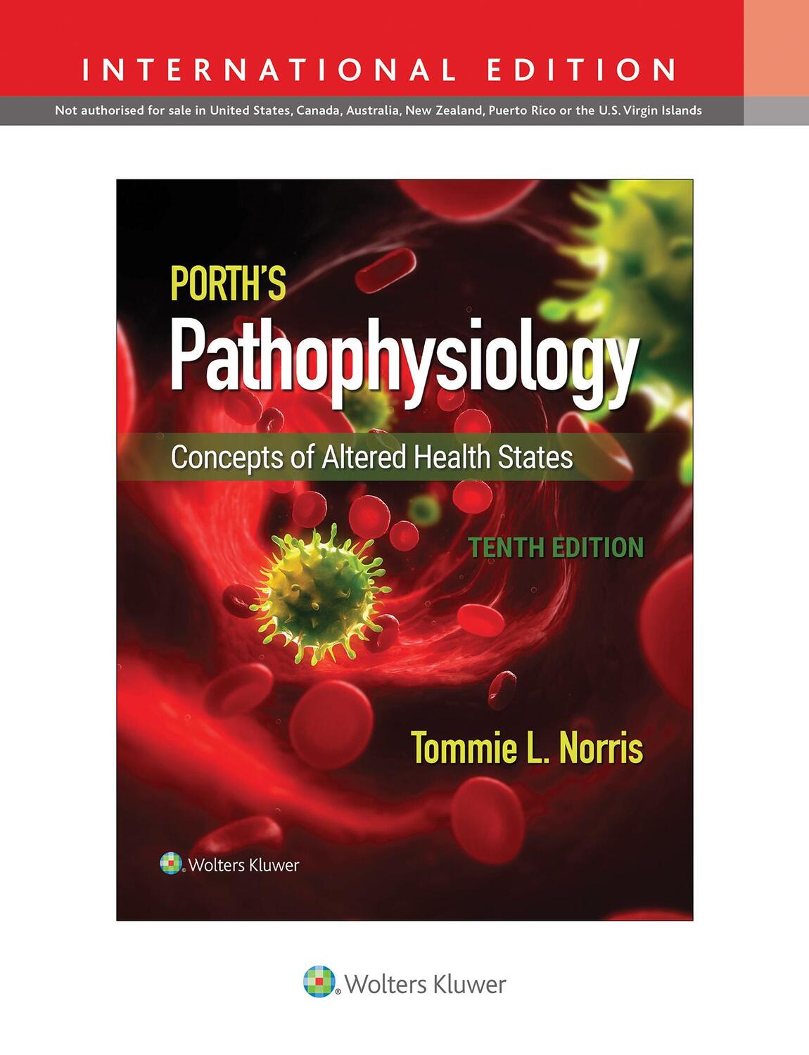 Cover: 9781496377593 | Porth's Pathophysiology, International Edition | Tommie L. Norris