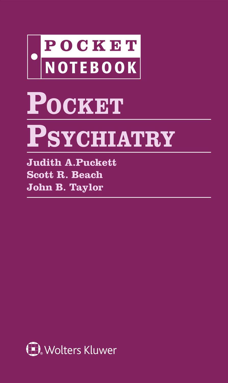 Cover: 9781975117931 | Pocket Psychiatry | John B. Taylor (u. a.) | Taschenbuch | Englisch