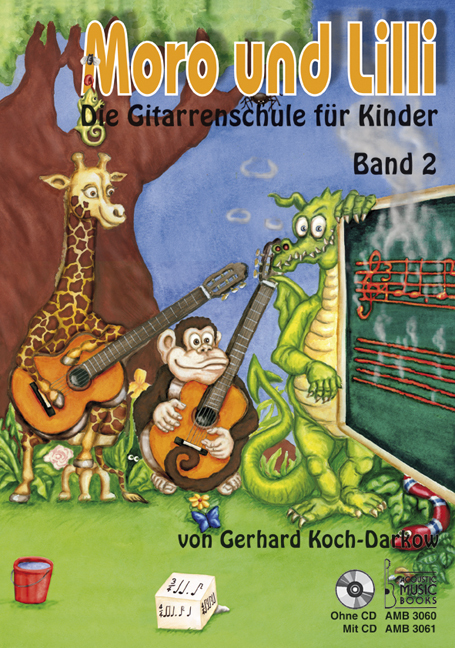 Cover: 9783869470610 | Moro und Lilli. Bd.2 | Die Gitarrenschule für Kinder. Band 2 | Buch