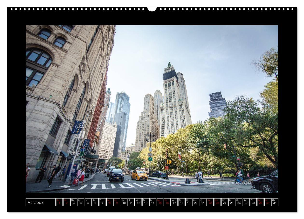 Bild: 9783435283385 | New York (Wandkalender 2025 DIN A2 quer), CALVENDO Monatskalender