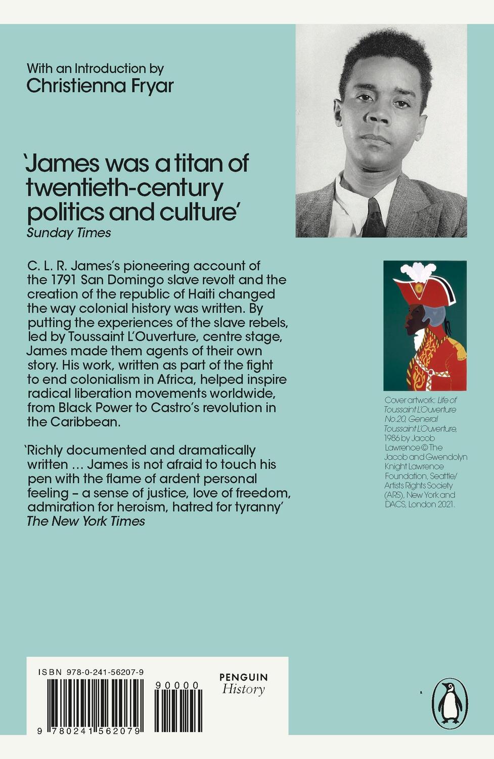 Rückseite: 9780241562079 | The Black Jacobins | C. L. R. James | Taschenbuch | B-format paperback