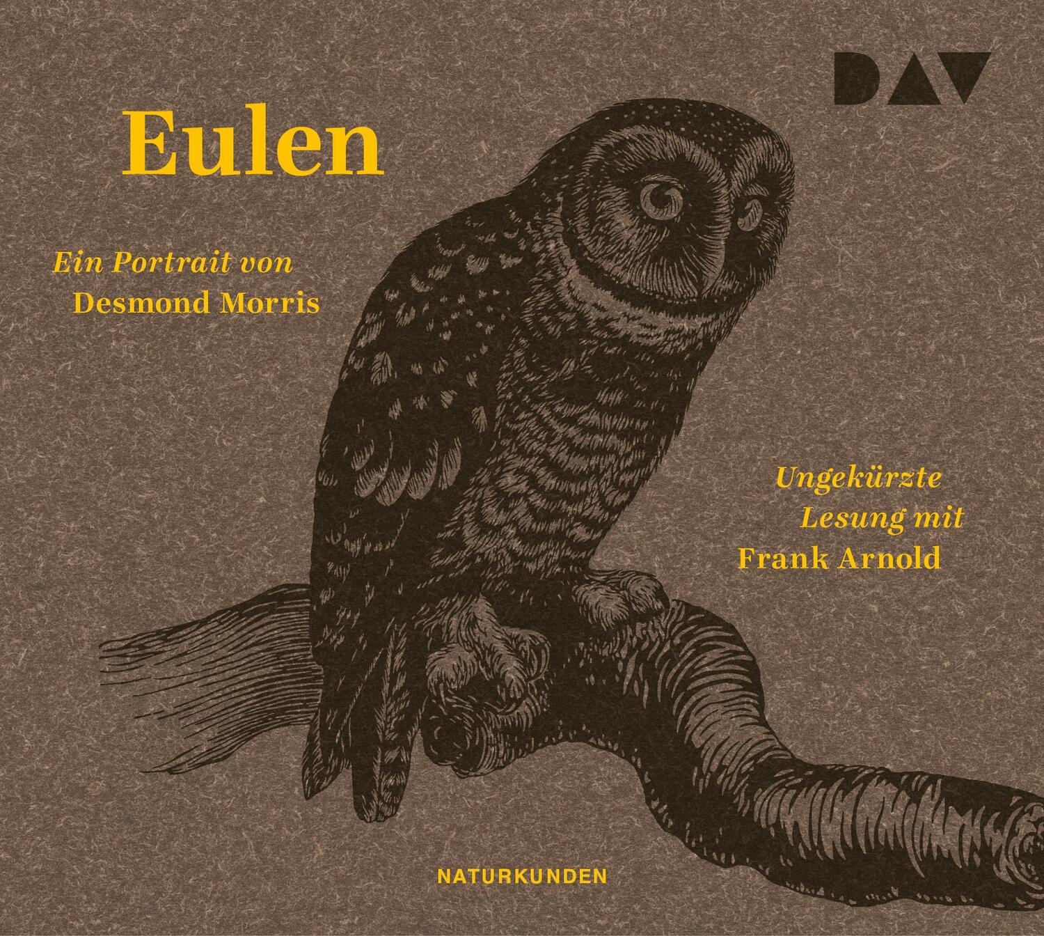 Cover: 9783742423207 | Eulen. Ein Portrait | Ungekürzte Lesung mit Frank Arnold | Morris | CD
