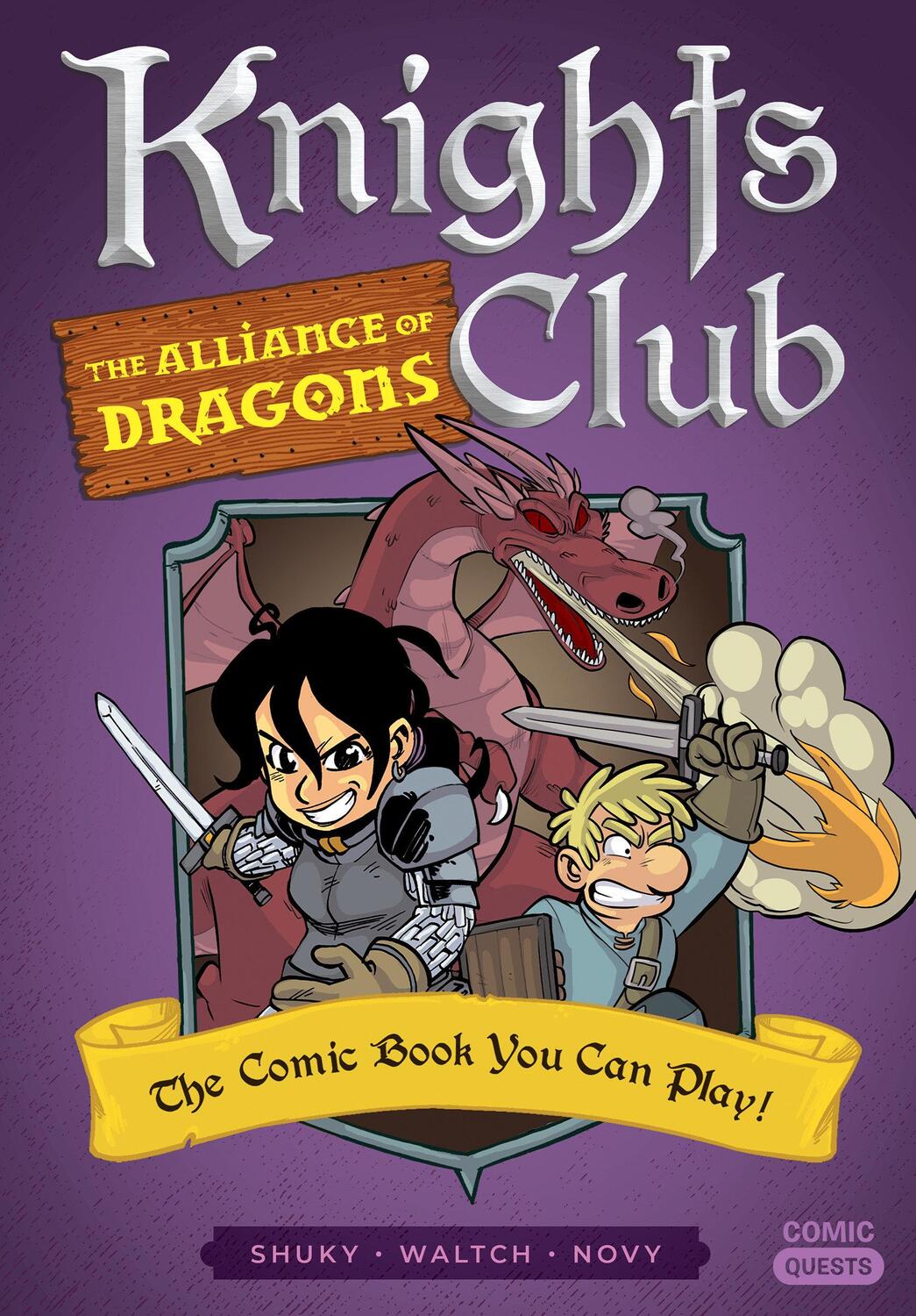 Cover: 9781683691952 | Knights Club: The Alliance of Dragons | The Comic Book You Can Play