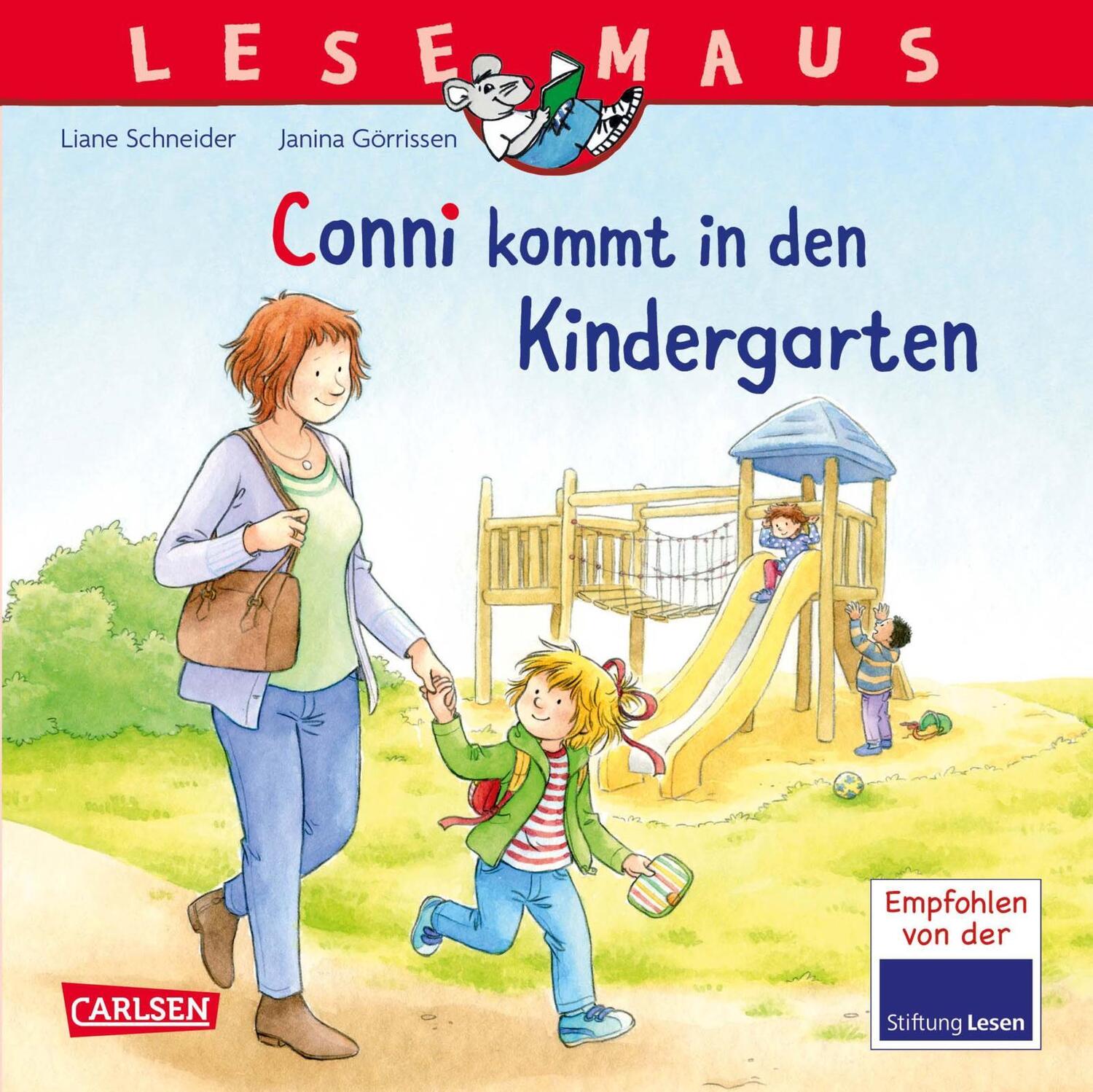 Cover: 9783551084194 | LESEMAUS 9: Conni kommt in den Kindergarten (Neuausgabe) | Schneider