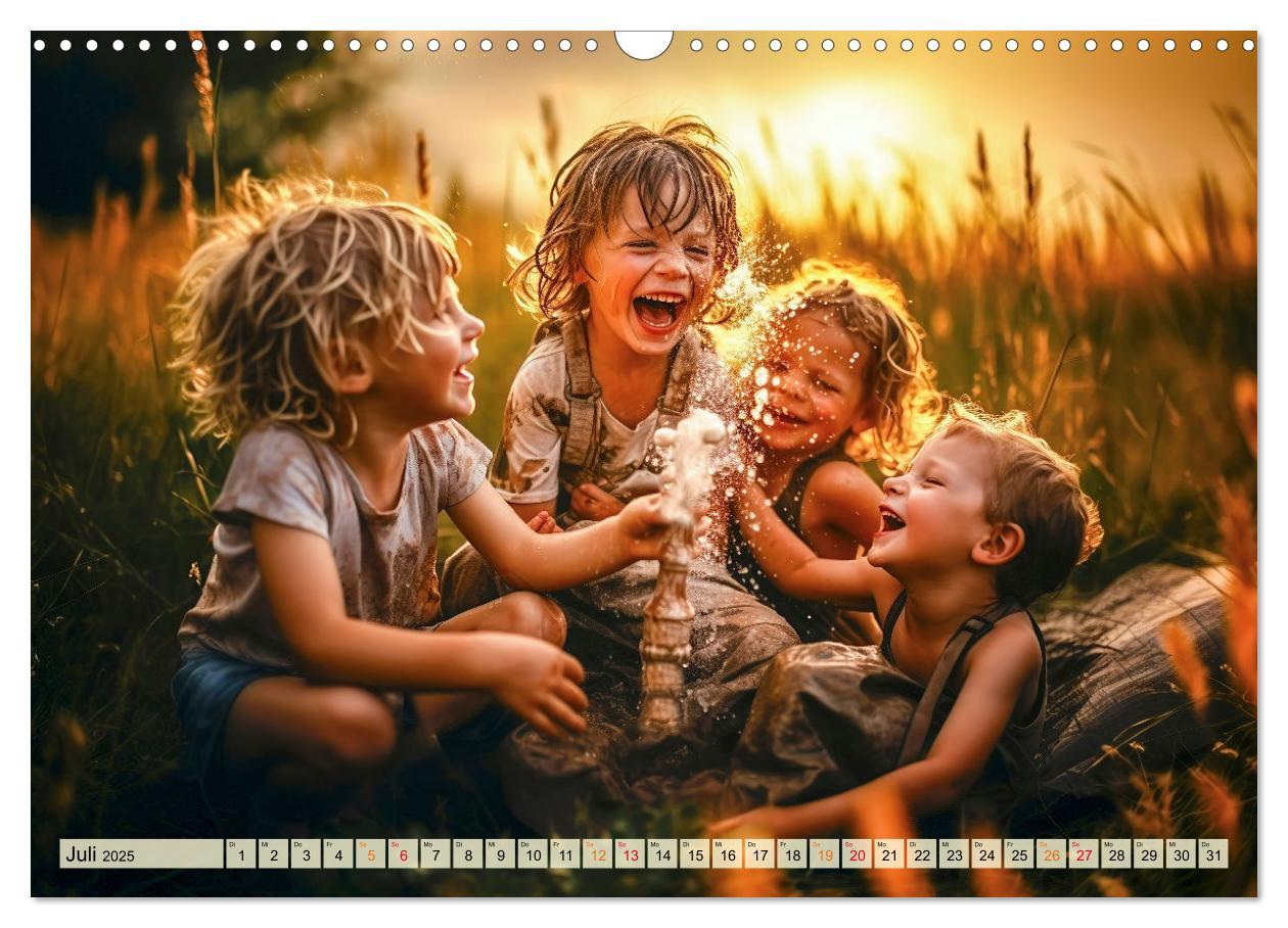 Bild: 9783383849206 | Kinder verzaubern uns (Wandkalender 2025 DIN A3 quer), CALVENDO...