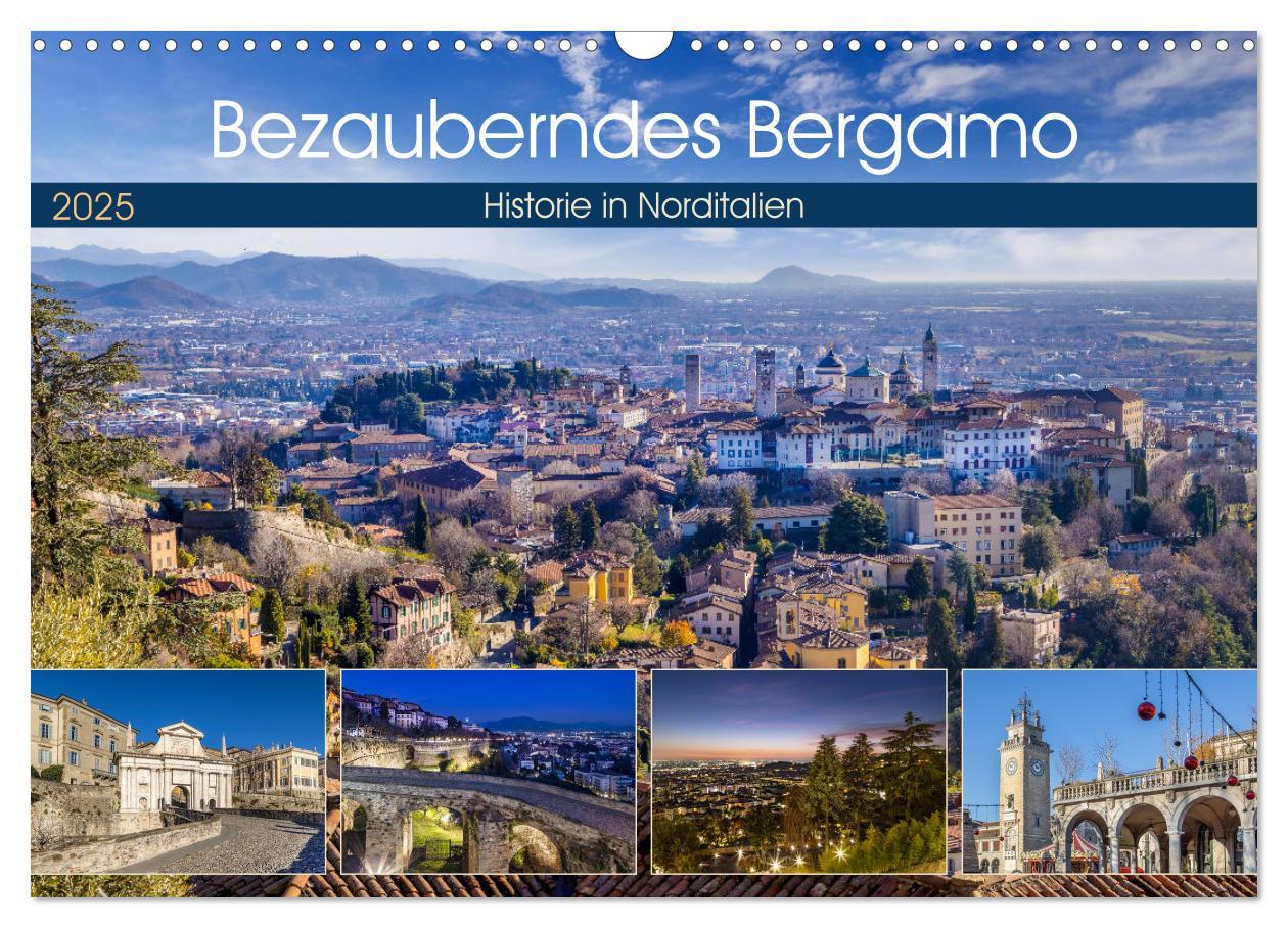 Cover: 9783457151617 | Bezauberndes Bergamo (Wandkalender 2025 DIN A3 quer), CALVENDO...