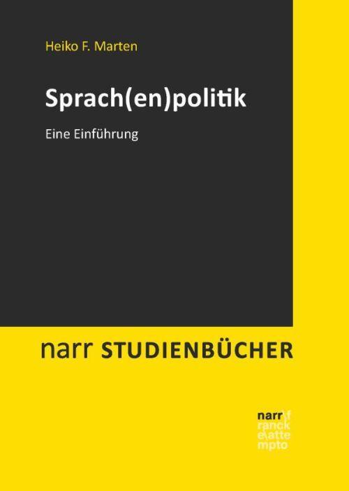 Cover: 9783823364931 | Sprachenpolitik | Eine Einführung | Heiko F. Marten | Taschenbuch