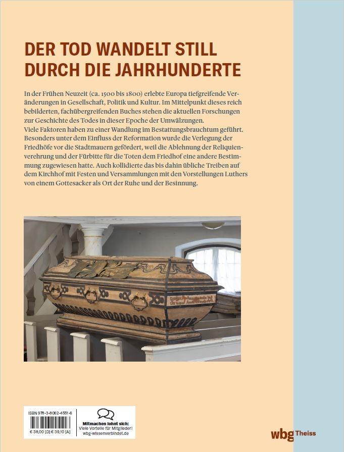 Rückseite: 9783806245516 | Gräber, Grüfte und Gebeine | Tod in der Frühen Neuzeit | Buch | 112 S.