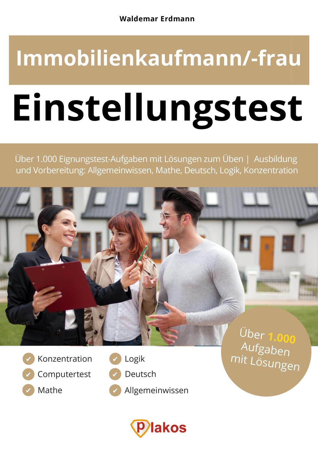 Cover: 9783948144562 | Einstellungstest Immobilienkaufmann / Immobilienkauffrau | Erdmann