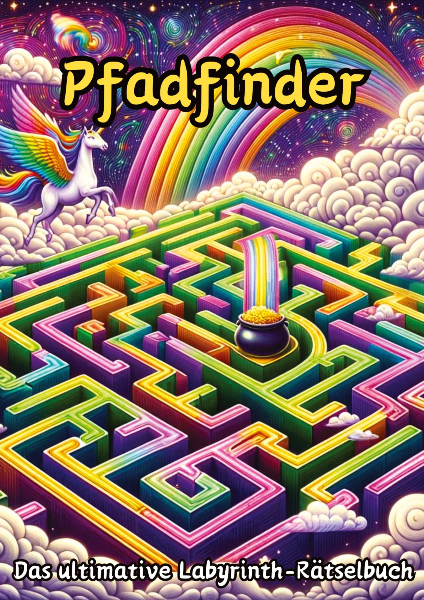 Cover: 9783384139085 | Pfadfinder | Das ultimative Labyrinth-Rätselbuch | Maxi Pinselzauber