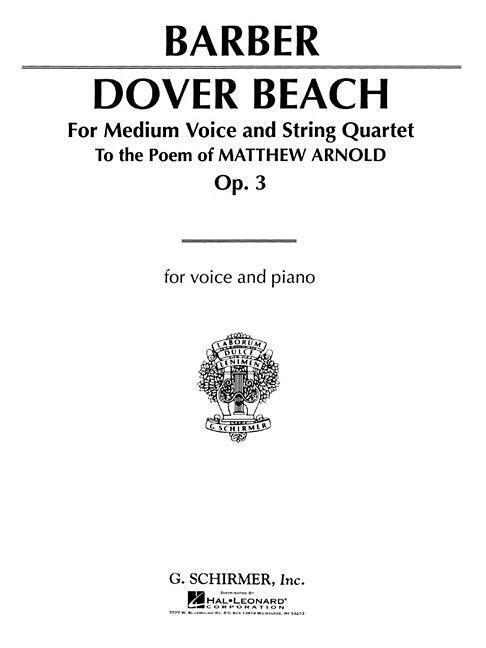Cover: 73999796100 | Dover Beach | Voice and Piano | Taschenbuch | Buch | Englisch | 1986