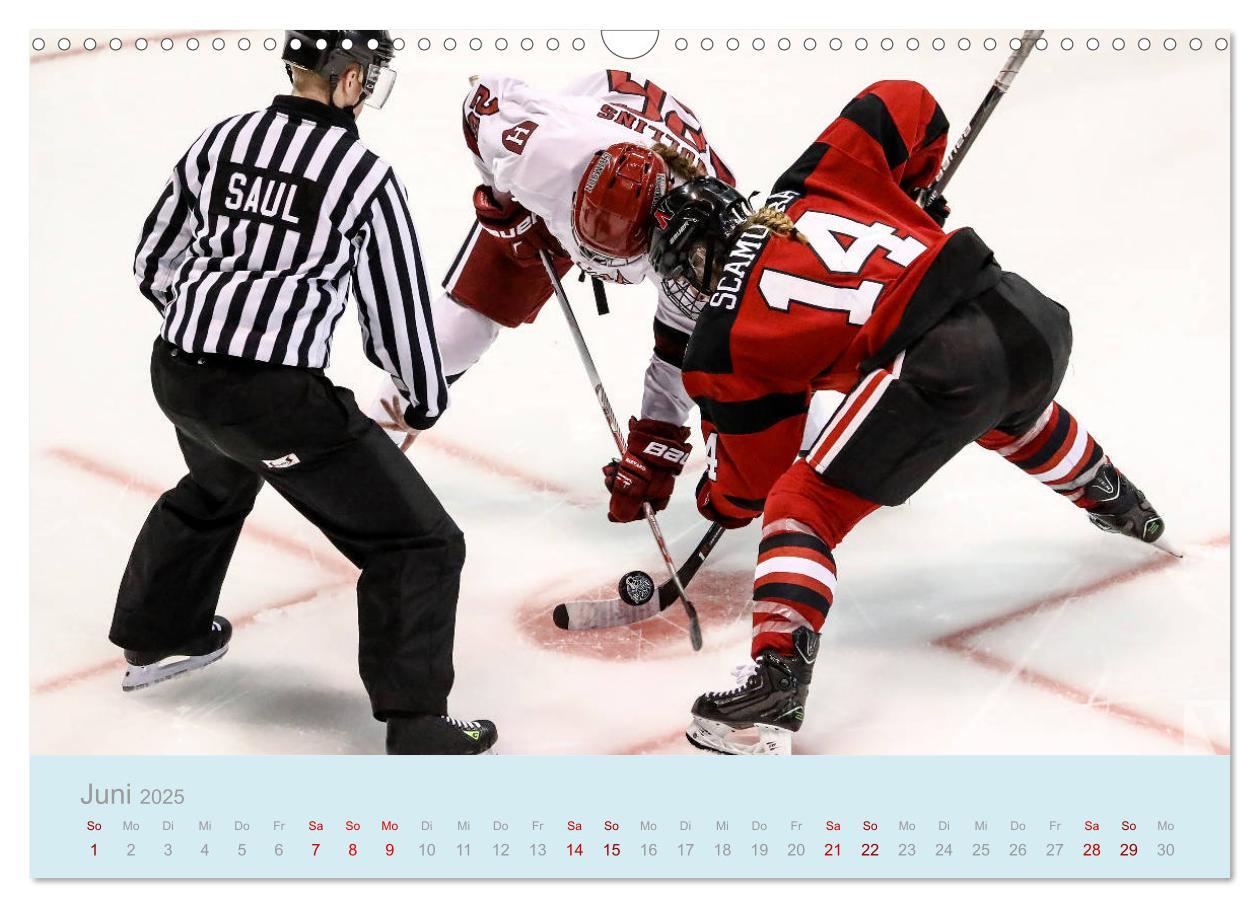 Bild: 9783435330393 | Eishockey! Schneller, härter, das Powergame! (Wandkalender 2025 DIN...