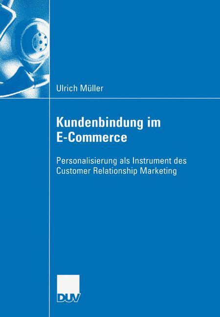 Cover: 9783824408184 | Kundenbindung im E-Commerce | Ulrich Müller | Taschenbuch | Paperback