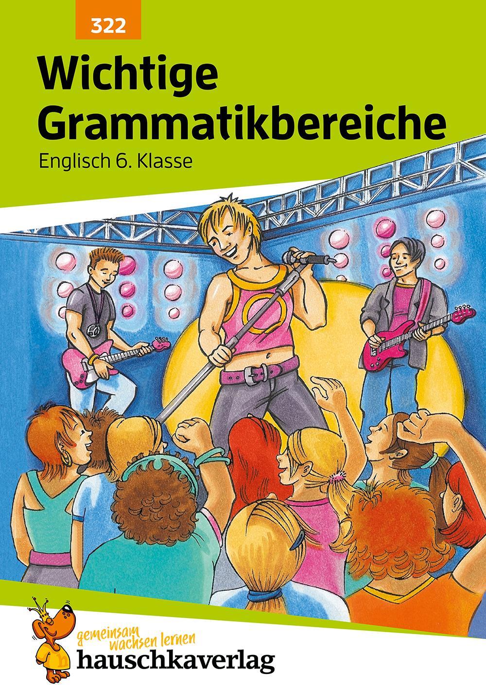 Cover: 9783881003223 | Wichtige Grammatikbereiche. Englisch 6. Klasse | Ludwig Waas | 96 S.