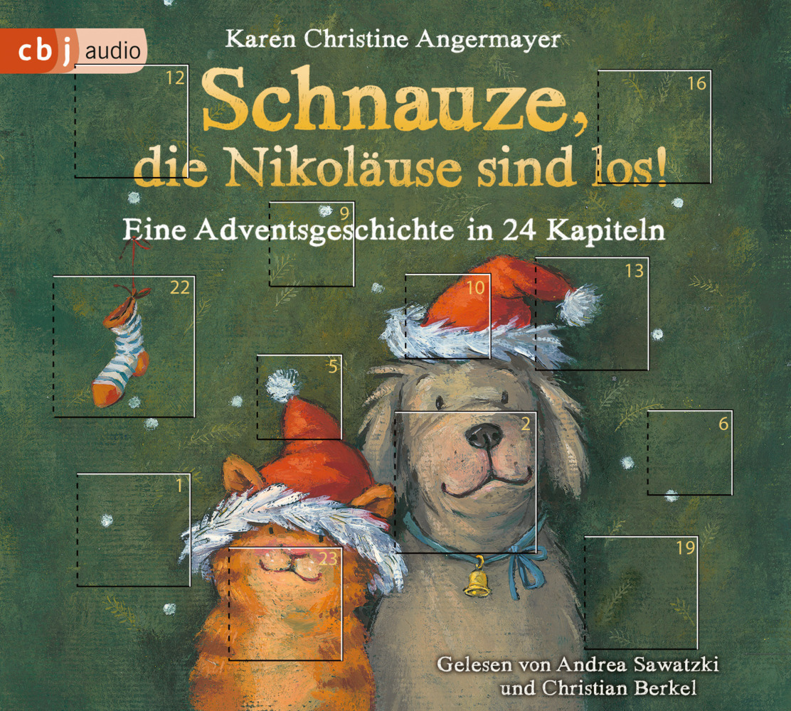 Cover: 9783837142624 | Schnauze, die Nikoläuse sind los, 1 Audio-CD | Karen Chr. Angermayer