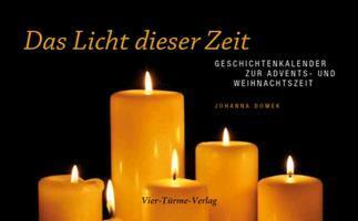 Cover: 9783896808509 | Das Licht in dieser Zeit | Johanna Domek | Kalender | 40 S. | Deutsch