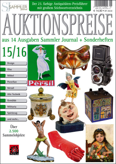 Cover: 9783981378474 | Auktionspreise 15/16 | Aus 14 Ausgaben Sammler Journal + Sonderheften
