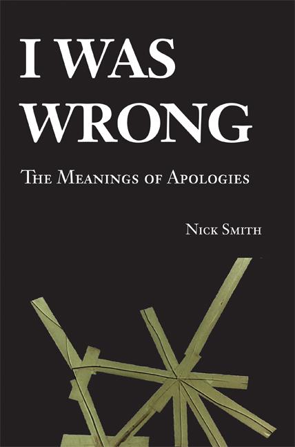 Cover: 9780521684231 | I Was Wrong | The Meanings of Apologies | Nick Smith | Taschenbuch