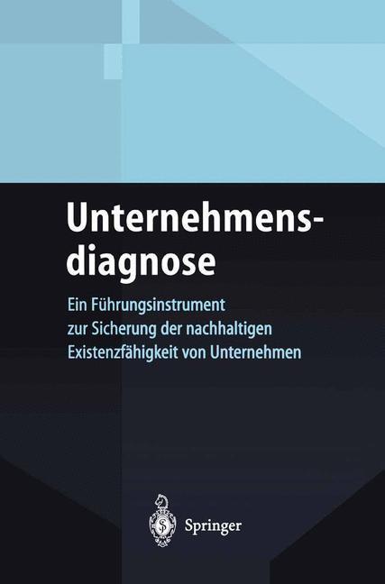 Cover: 9783540410331 | Unternehmensdiagnose | Klaus P. Nührich | Buch | VI | Deutsch | 2001