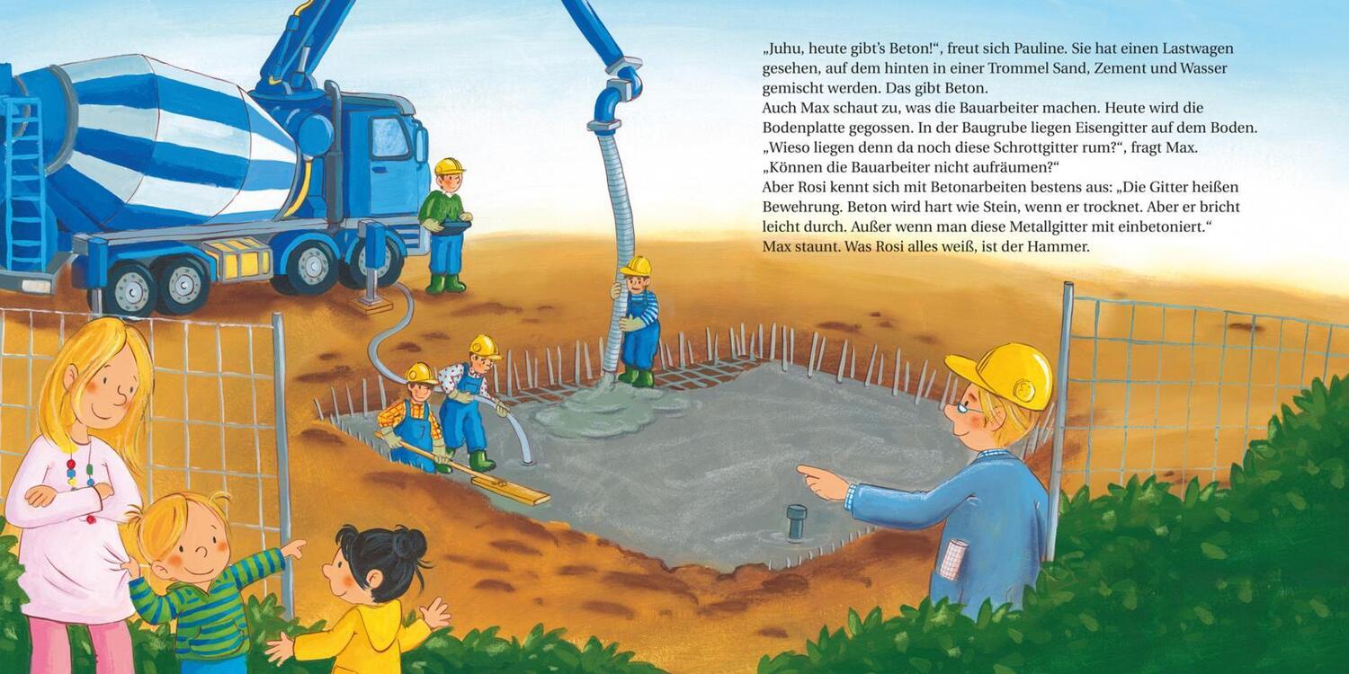 Bild: 9783551086747 | LESEMAUS 12: Max auf der Baustelle | Christian Tielmann | Taschenbuch