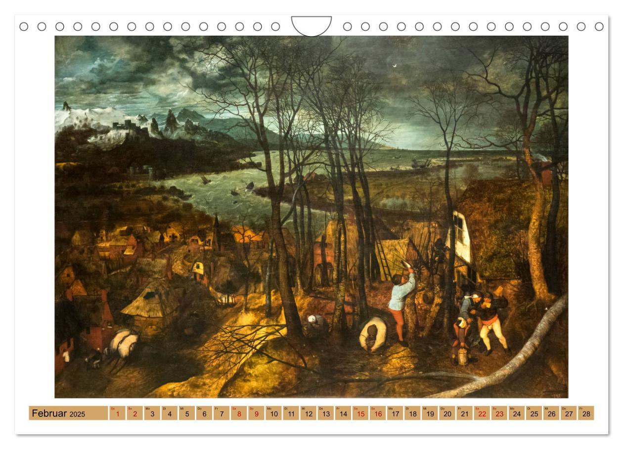 Bild: 9783435305575 | Pieter Bruegel d.Ä. (Wandkalender 2025 DIN A4 quer), CALVENDO...