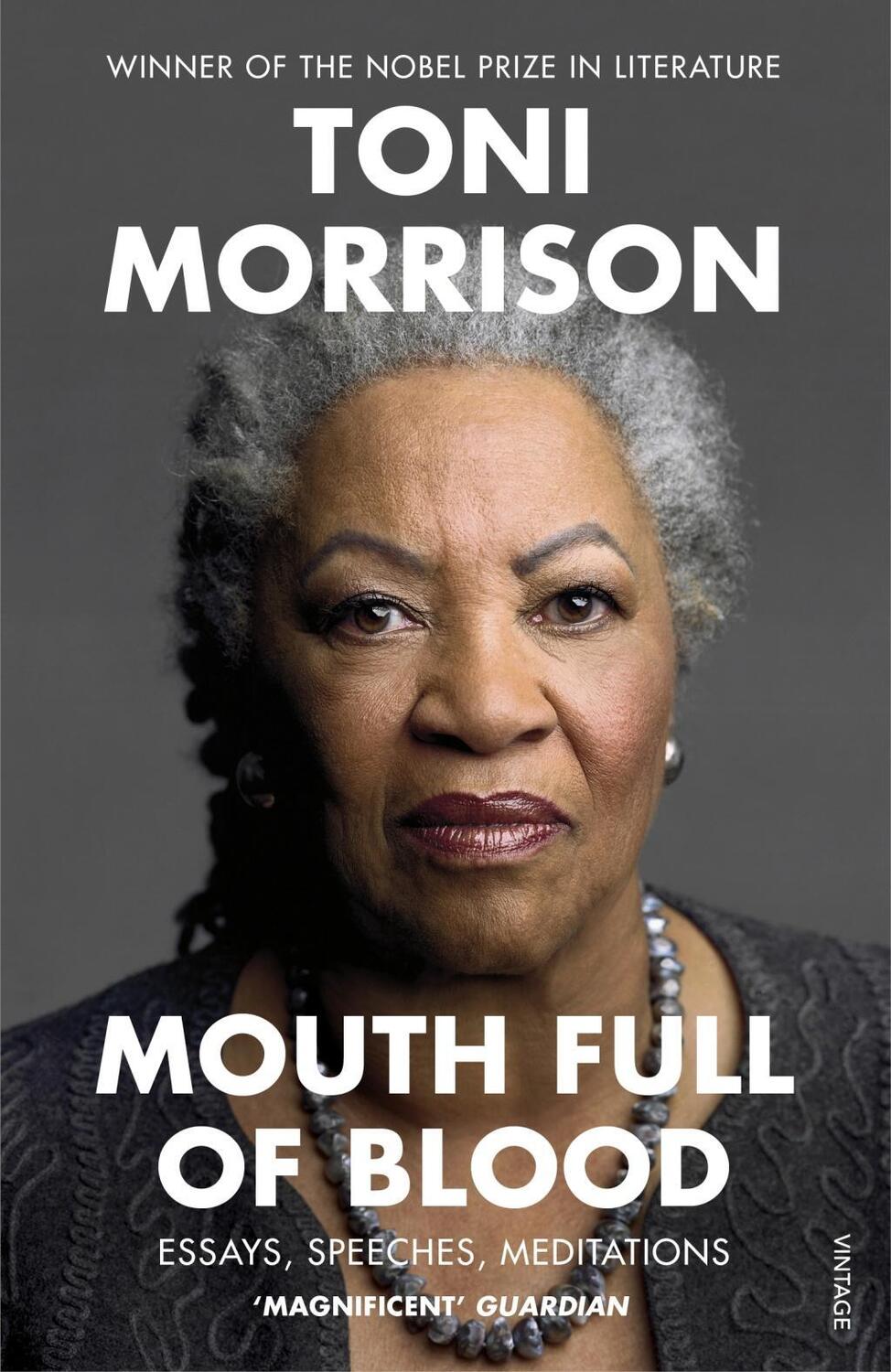 Cover: 9781529110883 | Mouth Full of Blood | Essays, Speeches, Meditations | Toni Morrison