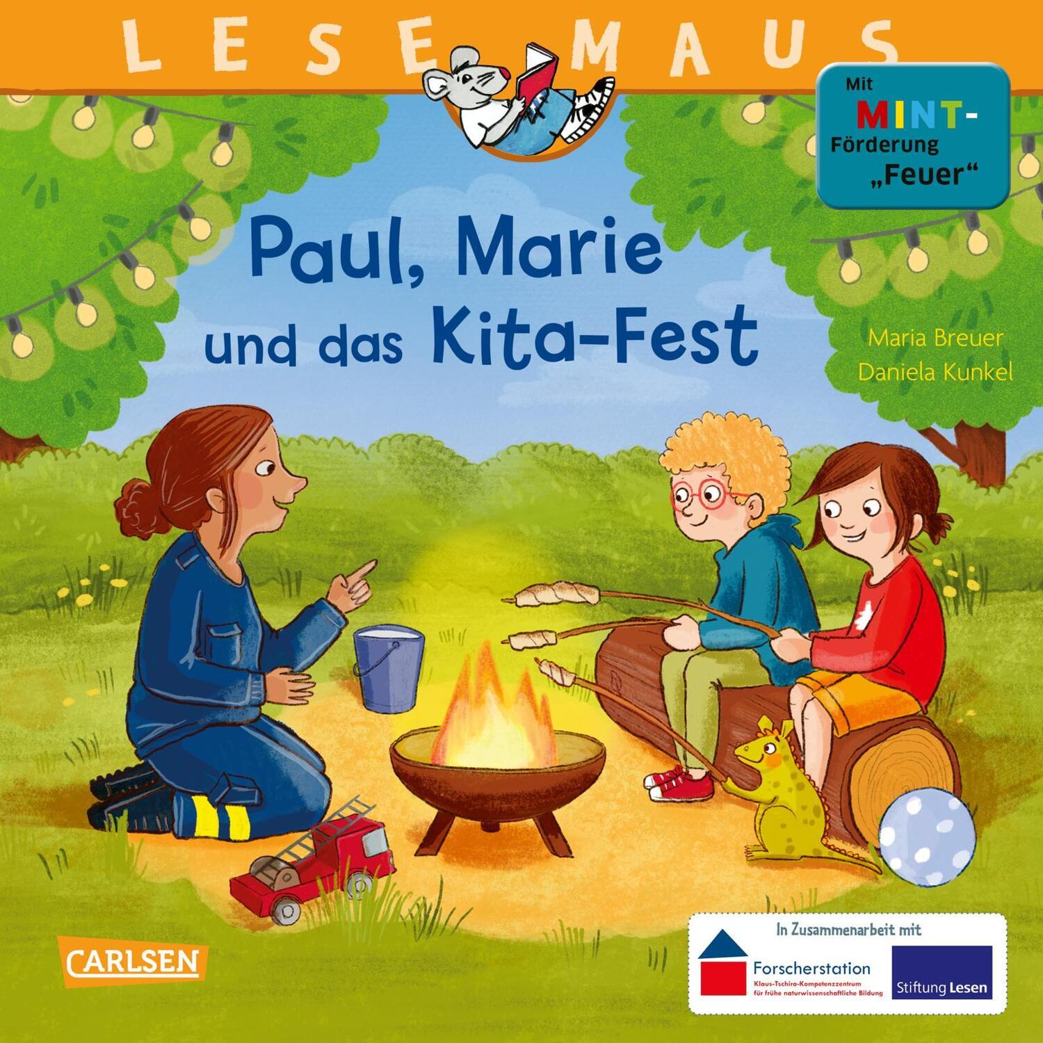 Cover: 9783551081841 | LESEMAUS 184: Paul, Marie und das Kita-Fest | Maria Breuer | Buch