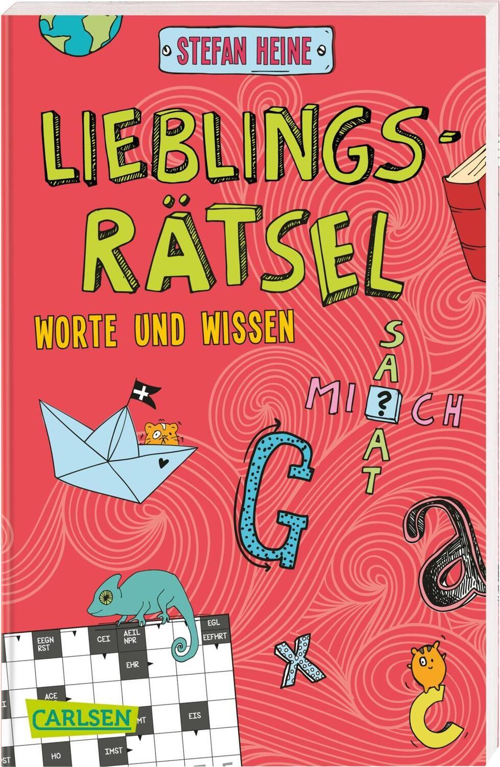 Cover: 9783551318190 | Lieblingsrätsel - Worte und Wissen, ab 8 Jahren (Kreuzworträtsel,...