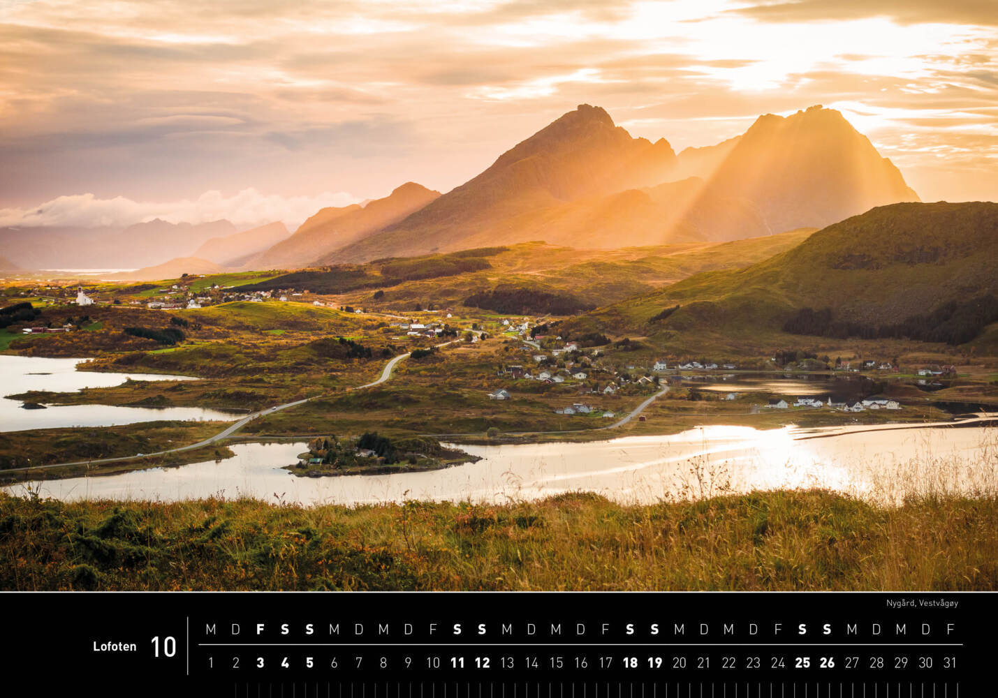 Bild: 9783968555256 | 360° Lofoten Premiumkalender 2025 | Gerhard Zwerger-Schoner (u. a.)