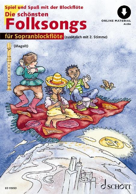 Cover: 9783795722906 | Die schönsten Folksongs | Broschüre | Deutsch | 2021 | Schott Music