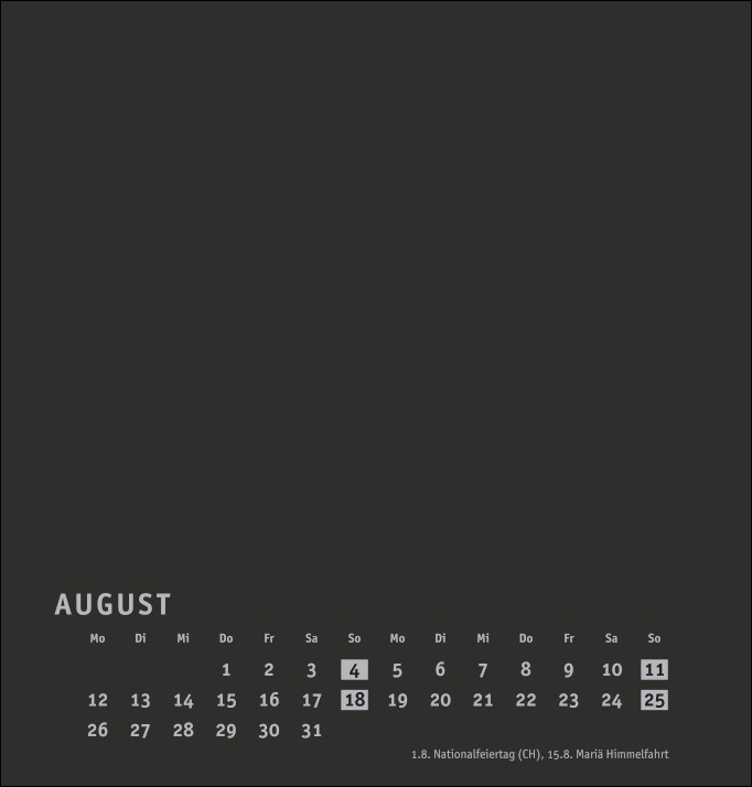 Bild: 9783756400577 | Bastelkalender 2024 Premium schwarz mittel. Blanko-Kalender zum...