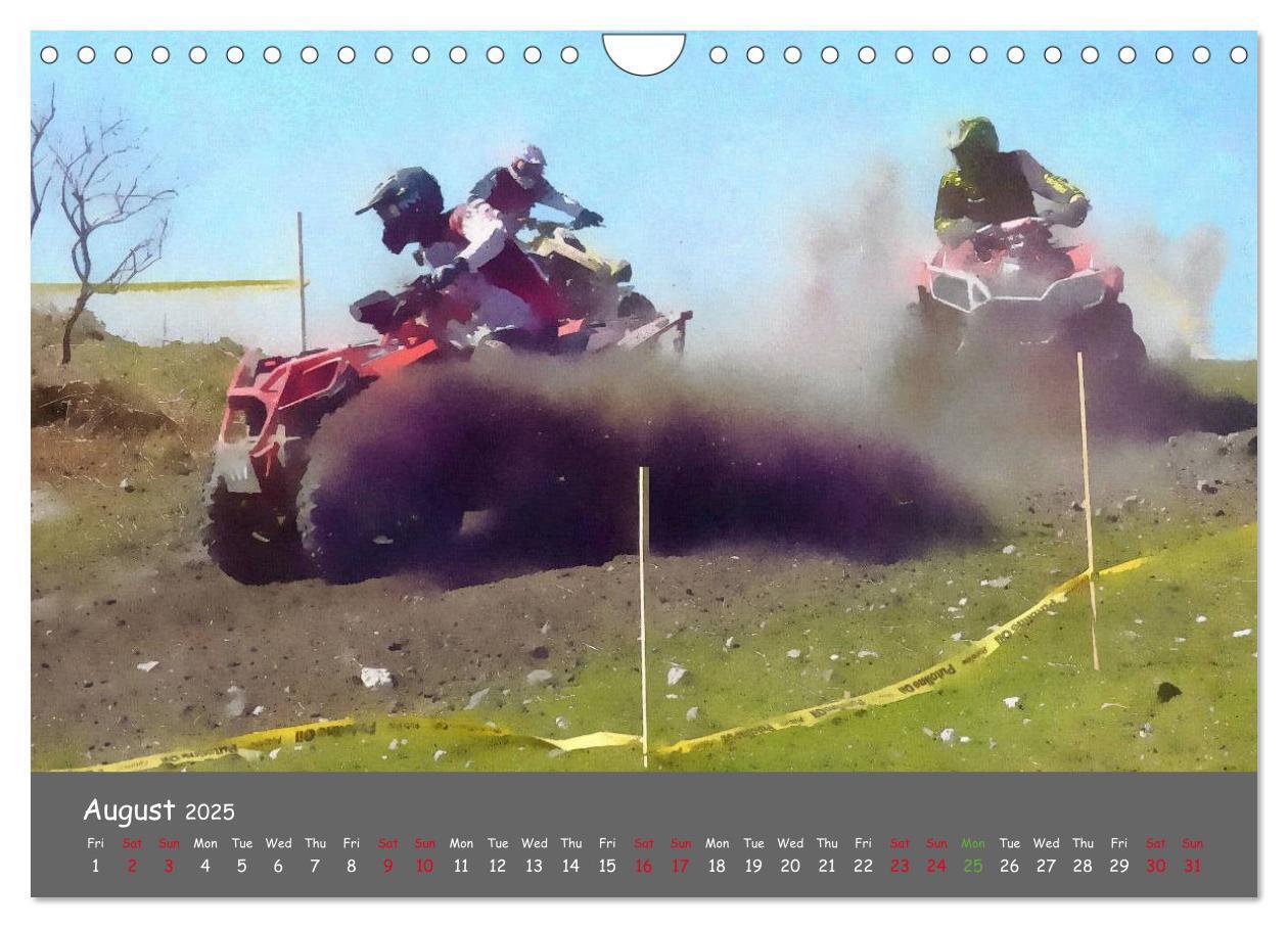 Bild: 9781325956531 | Enduro Racing (Wall Calendar 2025 DIN A4 landscape), CALVENDO 12...