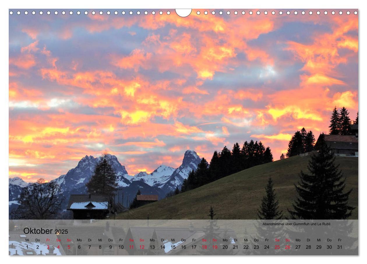 Bild: 9783435289967 | Saanenland. Ein Kalender aus dem Berner Oberland (Wandkalender 2025...