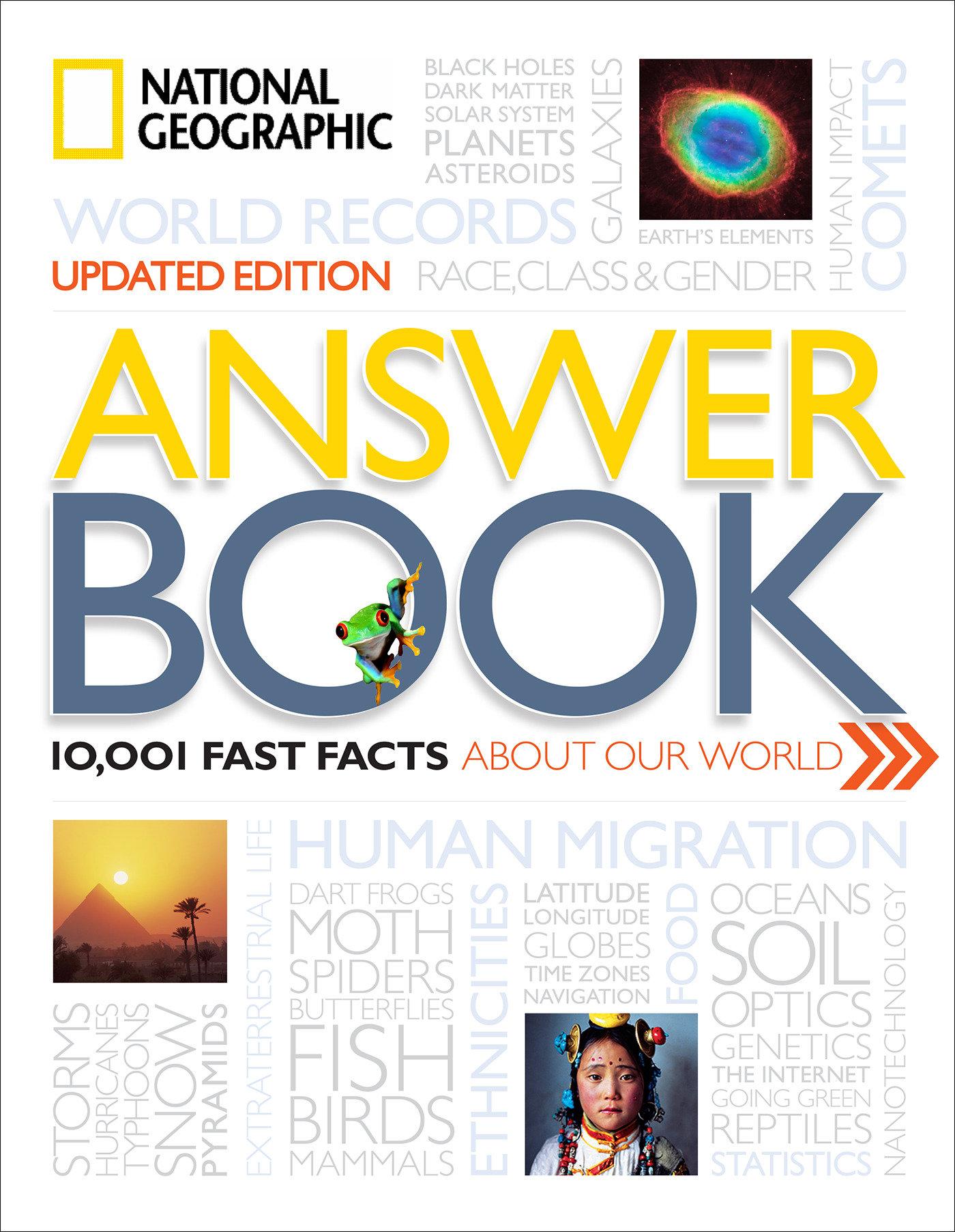 Cover: 9781426215902 | National Geographic Answer Book | 10,001 Fast Facts about Our World