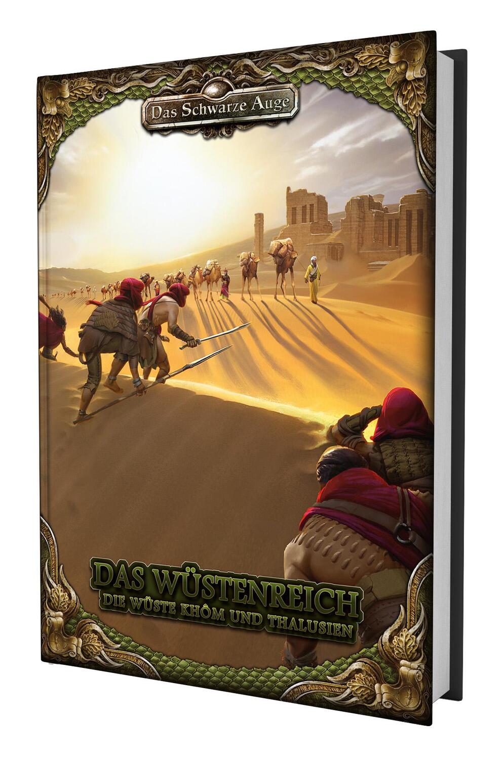 Cover: 9783987321184 | DSA5 - Das Wüstenreich - Die Wüste Khôm und Thalusien | Spohr (u. a.)