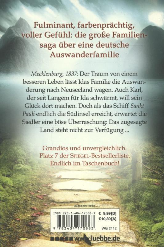 Rückseite: 9783404170883 | Die Zeit der Feuerblüten | Roman | Sarah Lark | Taschenbuch | 896 S.