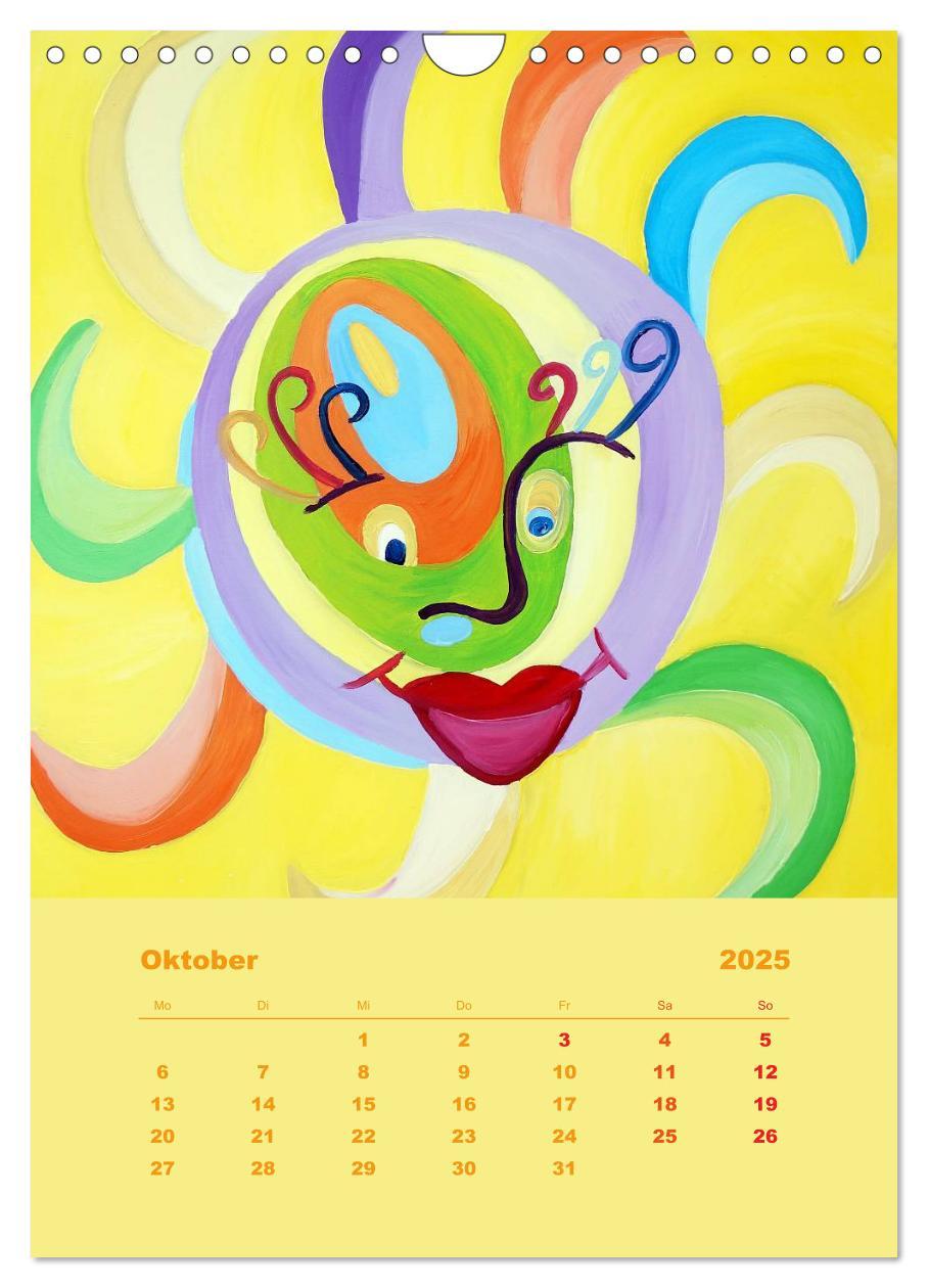 Bild: 9783457028346 | Licht ist bunt - Malerei in Acryl und Aqua Öl (Wandkalender 2025...