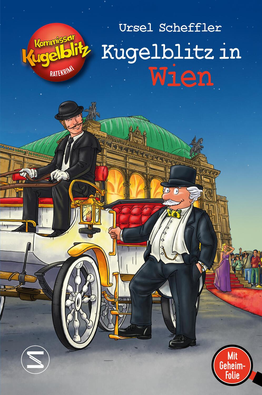 Cover: 9783505134937 | Kommissar Kugelblitz - Kugelblitz in Wien | Mit Geheimfolie | Buch
