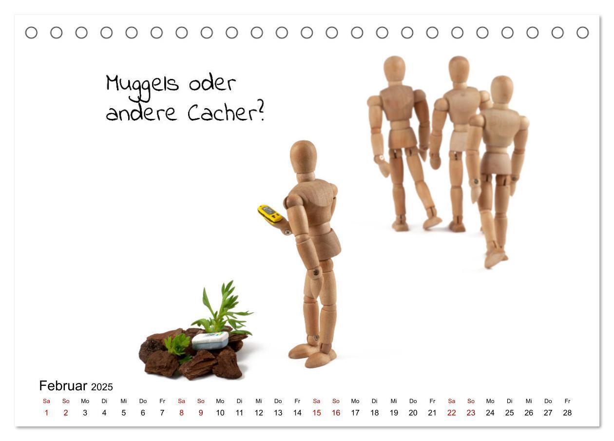 Bild: 9783435137107 | Ich Geocache jetzt (Tischkalender 2025 DIN A5 quer), CALVENDO...