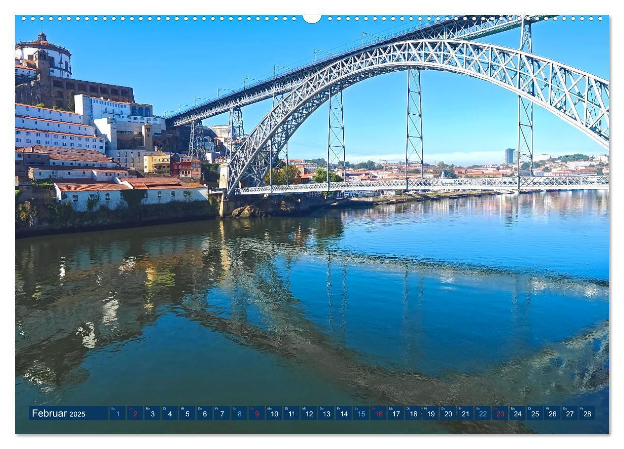 Bild: 9783435037179 | Bom Dia Schönes Porto (Wandkalender 2025 DIN A2 quer), CALVENDO...