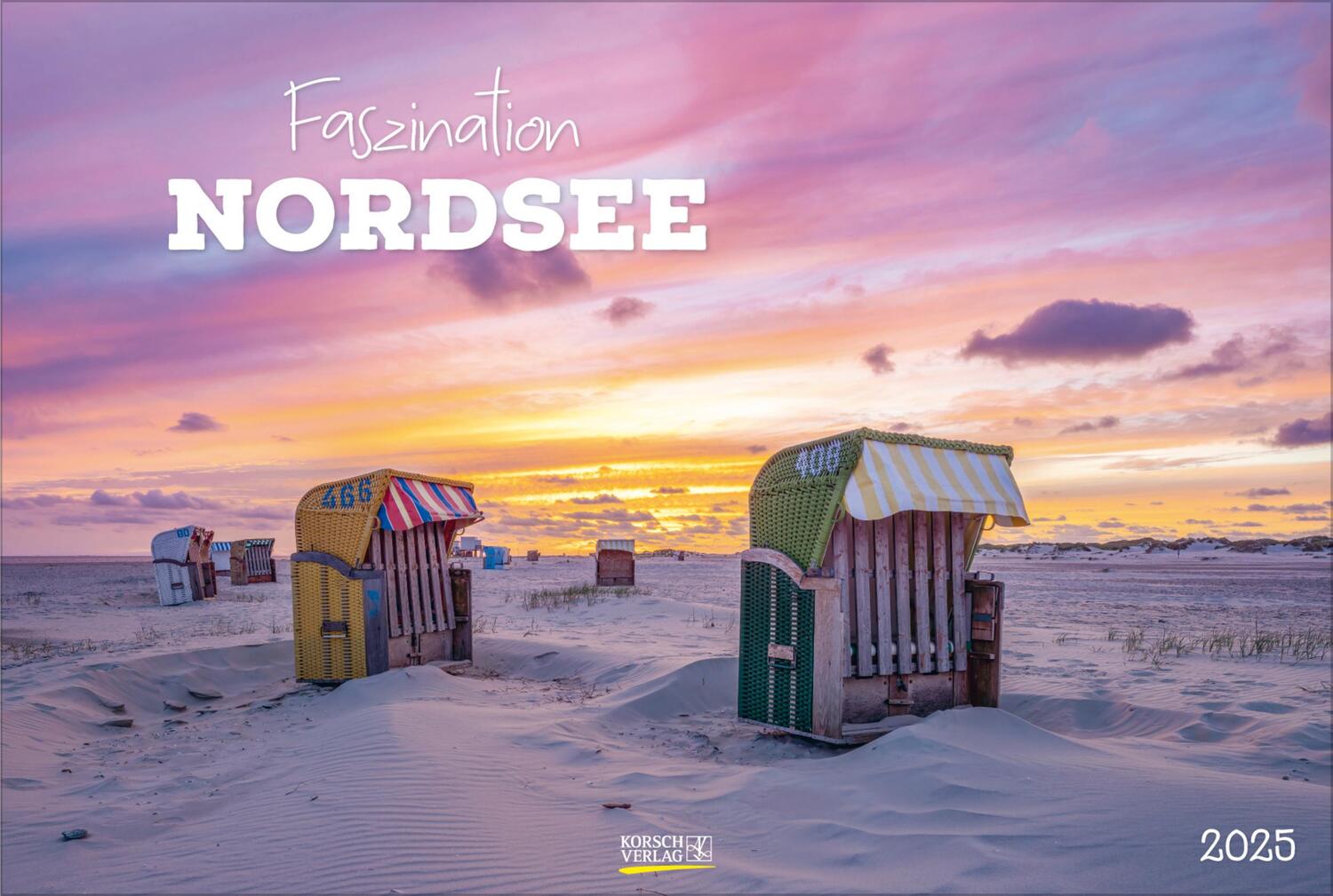 Cover: 9783731875956 | Faszination Nordsee 2025 | Verlag Korsch | Kalender | 14 S. | Deutsch