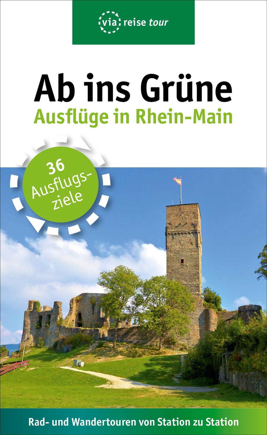 Cover: 9783945983683 | Ab ins Grüne - Ausflüge in Rhein-Main | Claudia Sabic | Taschenbuch