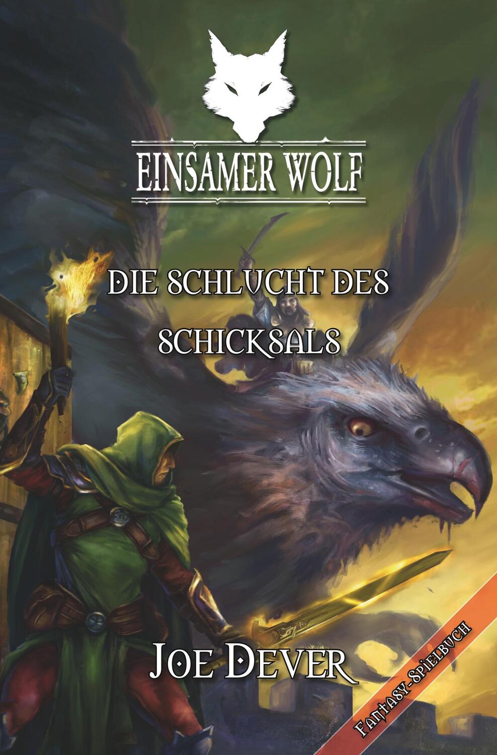Cover: 9783981281231 | Einsamer Wolf 04 - Die Schlucht des Schicksals | Joe Dever | Buch