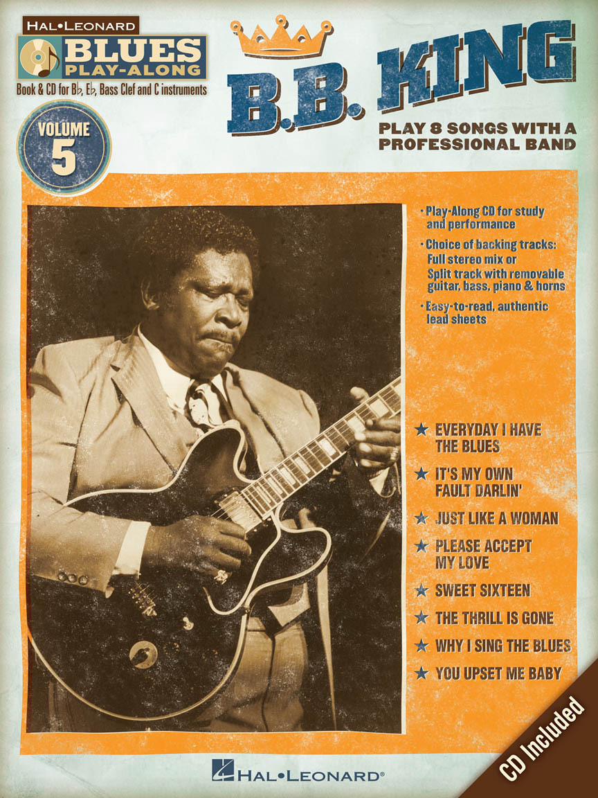 Cover: 884088450663 | B.B. King | Blues play-along Volume 5 | Blues Play-Along | Buch + CD