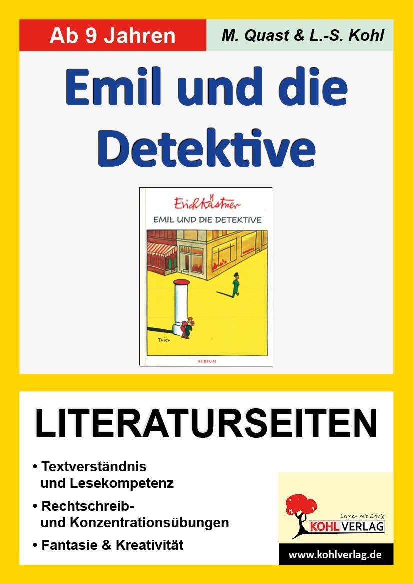 Cover: 9783866321472 | Emil und die Detektive / Literaturseiten | Broschüre | Literaturseiten