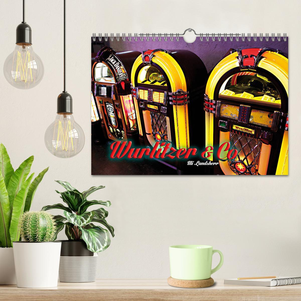 Bild: 9783435362028 | Wurlitzer und Co. (Wandkalender 2025 DIN A4 quer), CALVENDO...