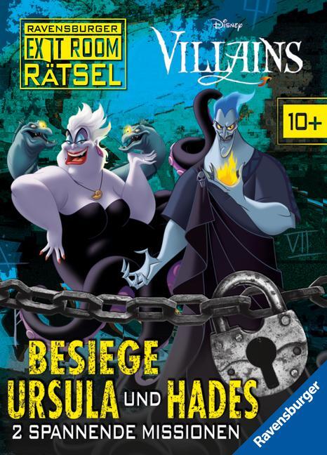 Cover: 9783473497362 | Ravensburger Exit Room Rätsel: Disney Villains - Besiege Ursula und...