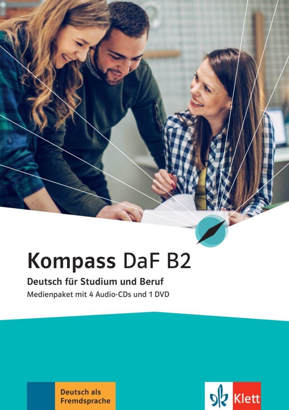 Cover: 9783126700115 | Kompass DaF B2. Medienpaket (4 Audio-CDs + 1 DVD) | Braun (u. a.) | CD