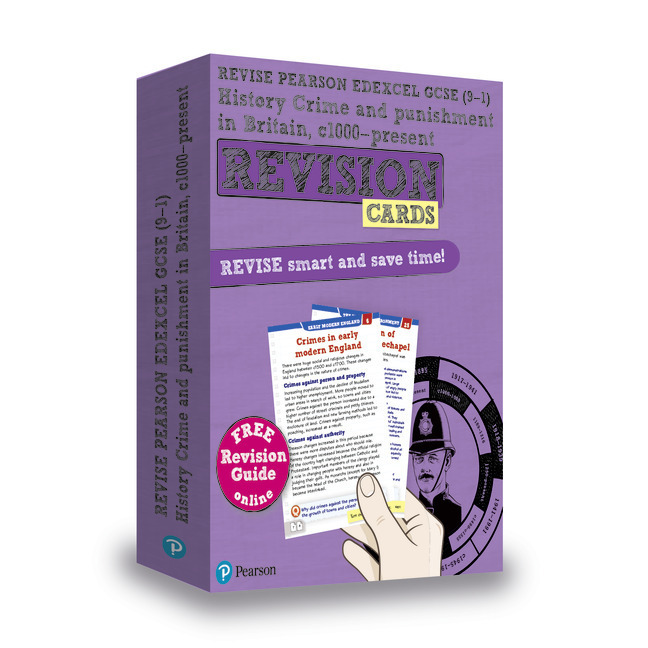 Cover: 9781292257365 | Revise Edexcel GCSE (9-1) History: Crime and punishment in Britain...